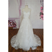 Elegant Long China Custom Made Wedding Dress Backless